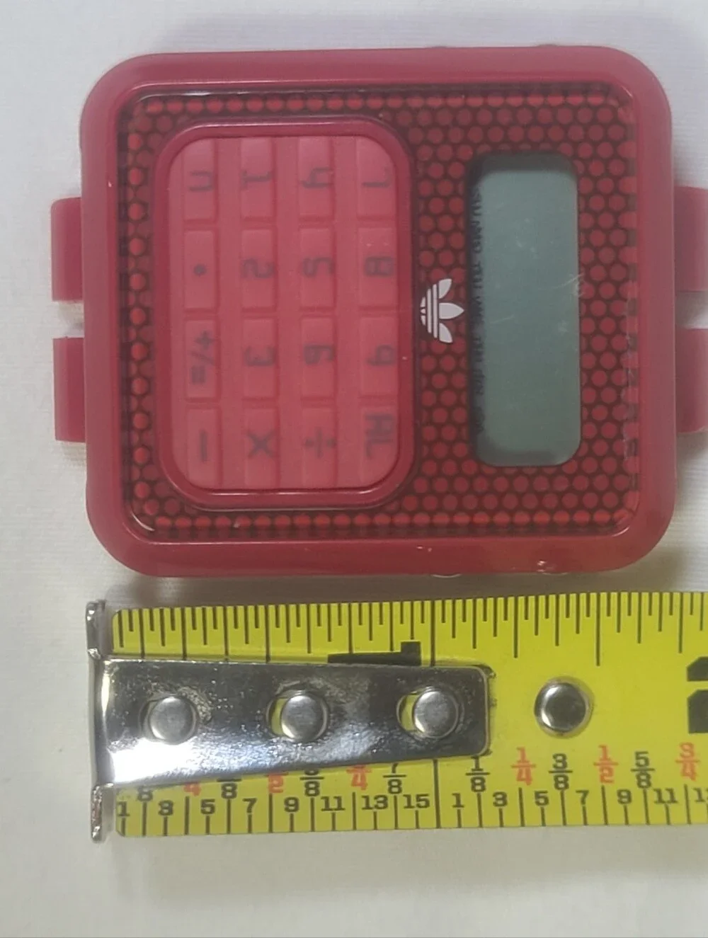 Rare Adidas Alarm Calculator Watch ADH4040 *No Bands*